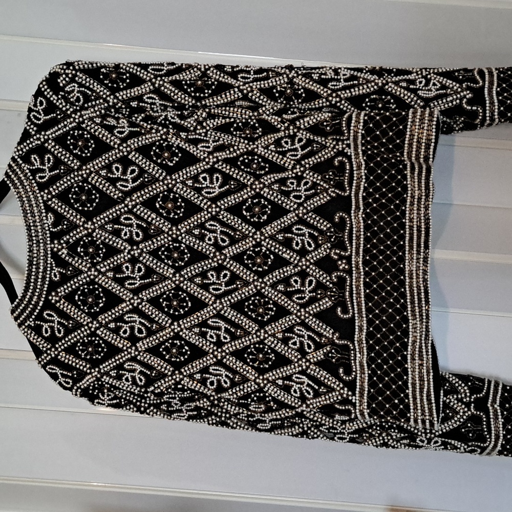 Vintage LeMonde Beaded Jacket - Picture 4 of 4